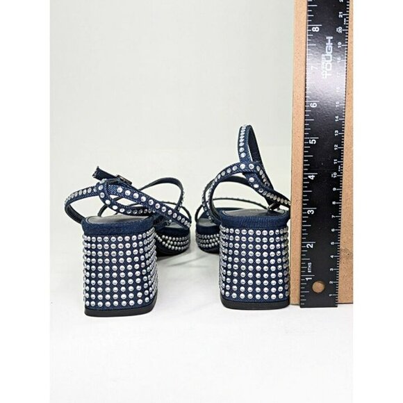 BCBGeneration Lissena-2 Women's Rhinestones Platform Sandals Size 7.5 MSRP $109 - Picture 5 of 7